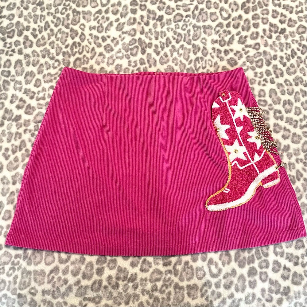 The PINK PONY SKIRT - One of a Kind Chappell Roan-inspired mini